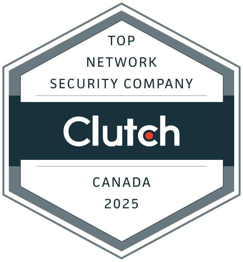 Top Clutch Network Security Company Canada 2025 badge